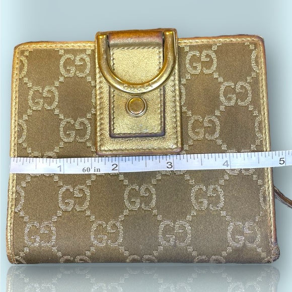 GUCCI 🪢 Abbey D- Ring Compact Wallet & COA - Picture 13 of 16